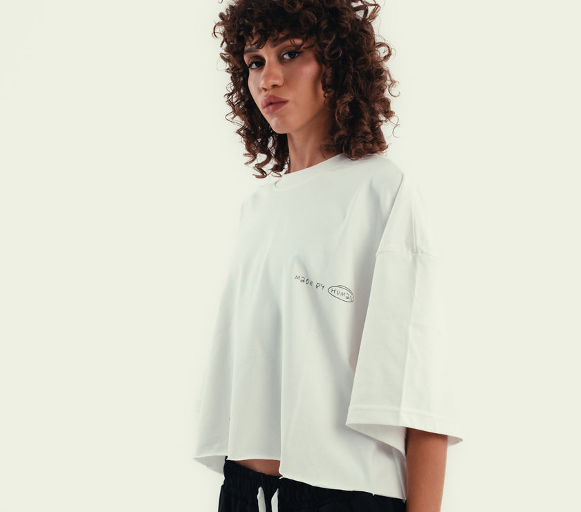 FOR THE HATE OF (WHITE TEE)