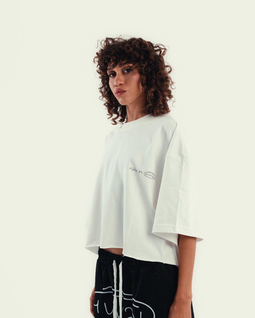 FOR THE HATE OF (WHITE TEE)