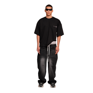 BAGGY DENIM – WASHED BLACK