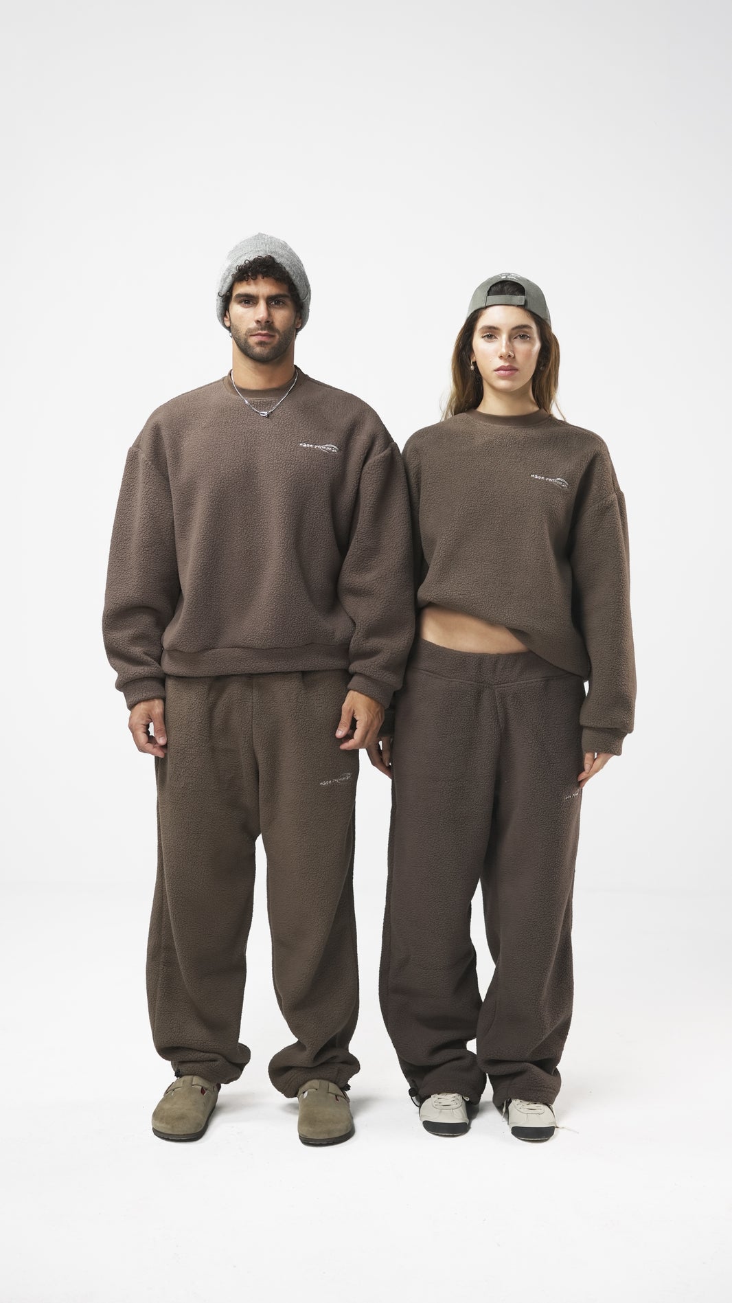 FLEECE 01 — PANT | Brown