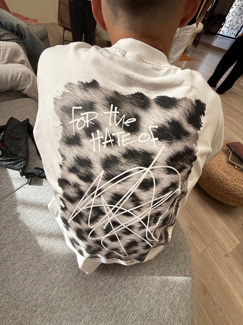 FOR THE HATE OF (WHITE TEE)