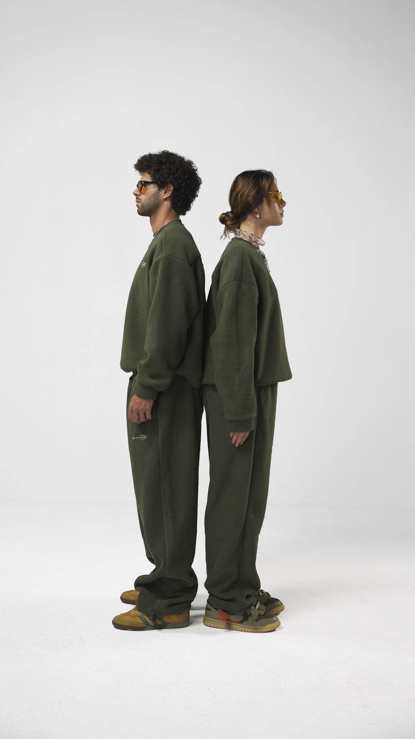 FLEECE 01 — PANT | Olive