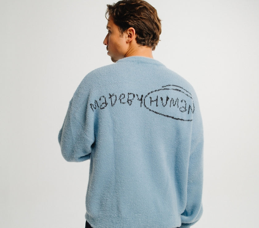 Pastel Horizon Mohair Crewneck (Unisex)