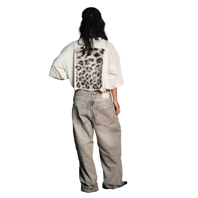 BAGGY DENIM – LIGHT GREY