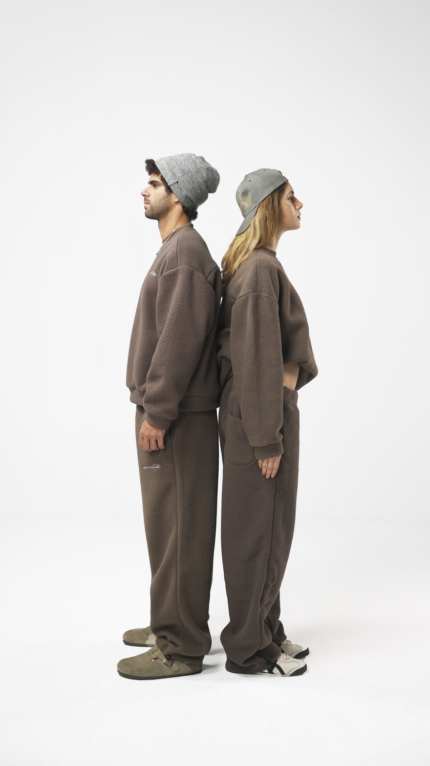 FLEECE 01 — PANT | Brown