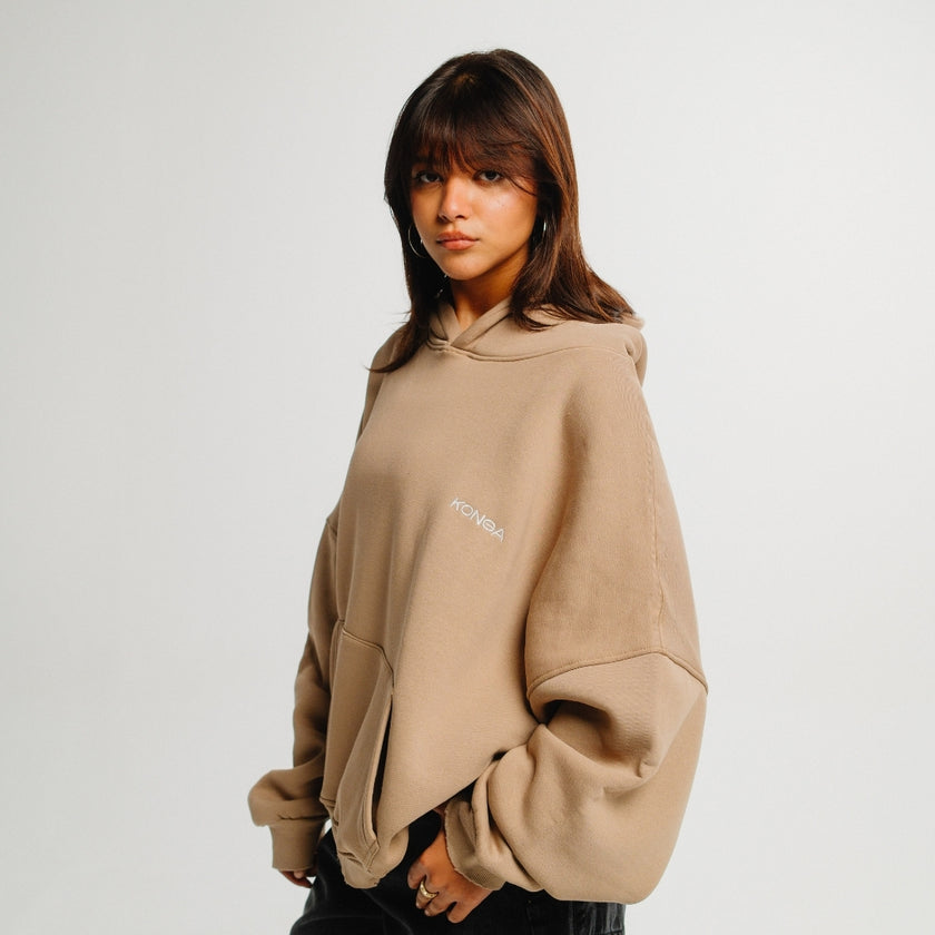 Camel Dune Oversized Hoodie (Unisex)