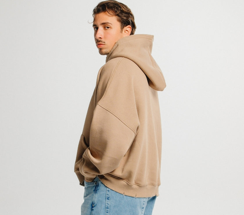 Camel Dune Oversized Hoodie (Unisex)