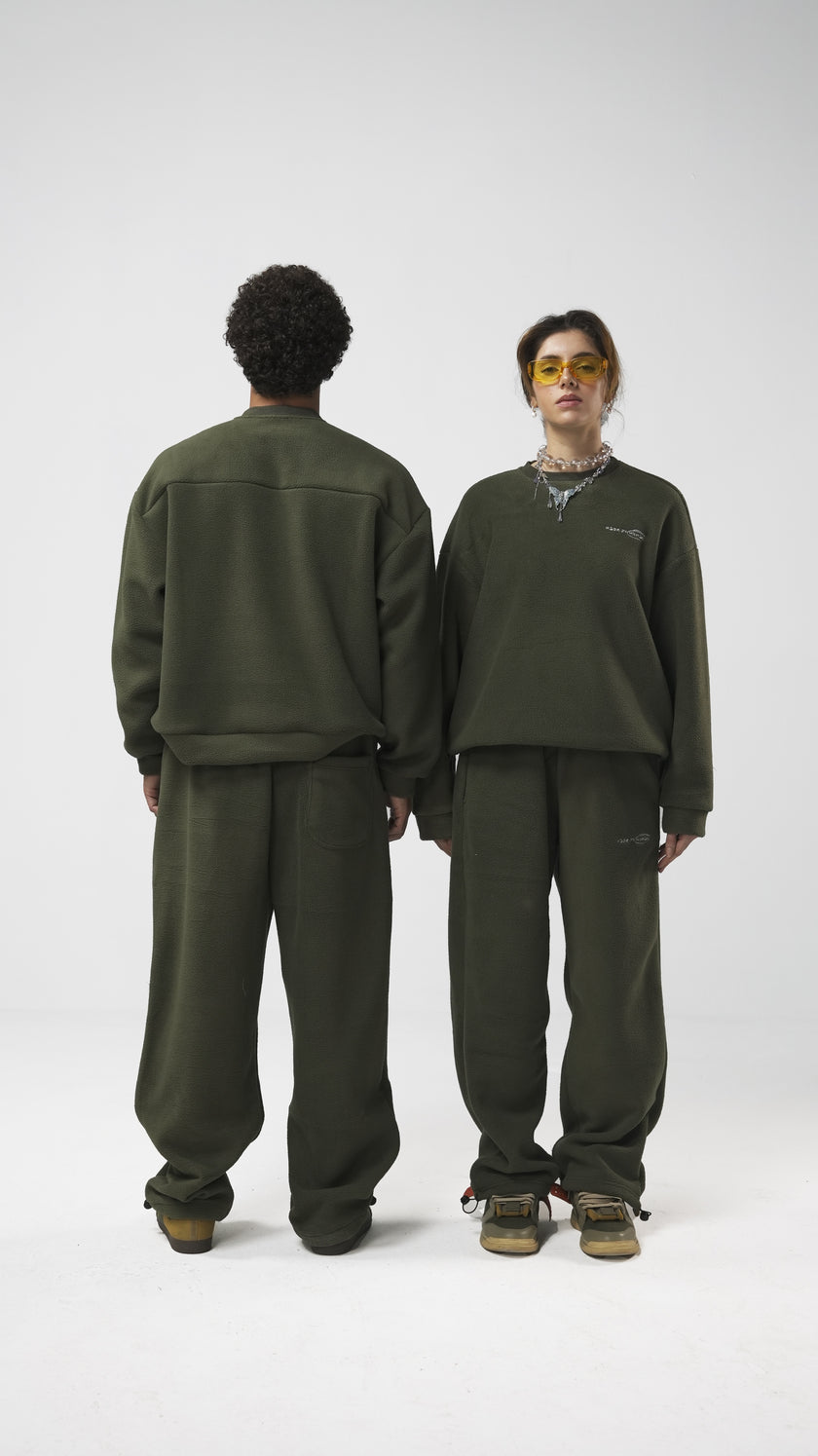 FLEECE 01 — PANT | Olive