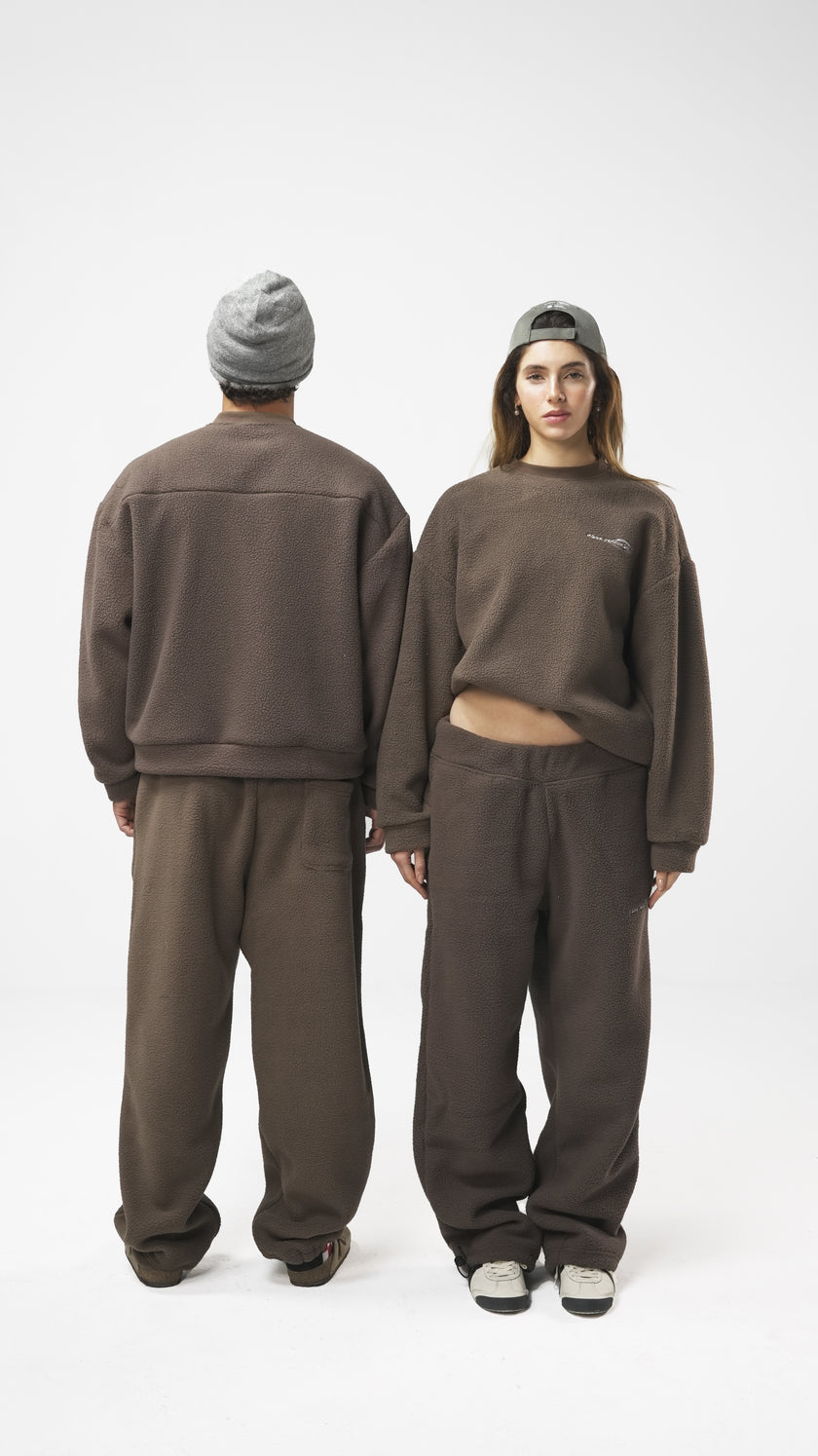 FLEECE 01 — PANT | Brown