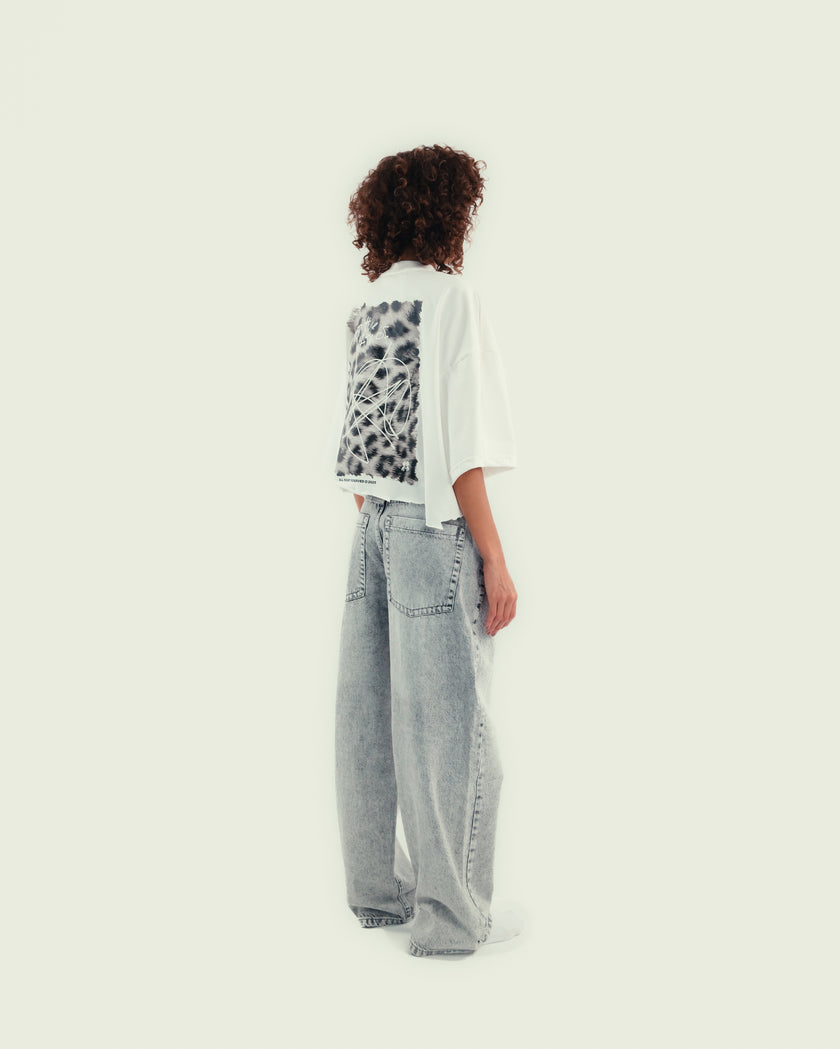 BAGGY DENIM – LIGHT GREY (unisex)