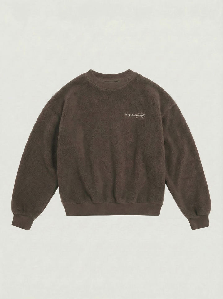 FLEECE 01 — CREW | Brown