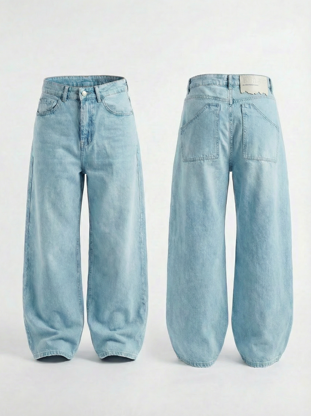 BAGGY DENIM – WASHED BLUE (unisex)
