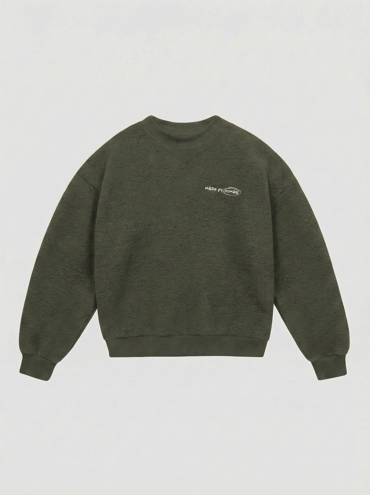 FLEECE 01 — CREW | Olive