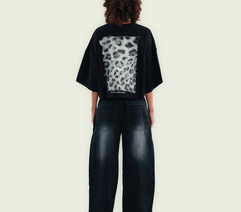 BAGGY DENIM – WASHED BLACK (unisex)