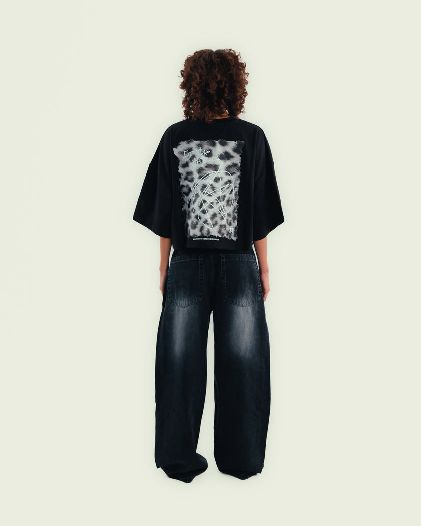 BAGGY DENIM – WASHED BLACK (unisex)