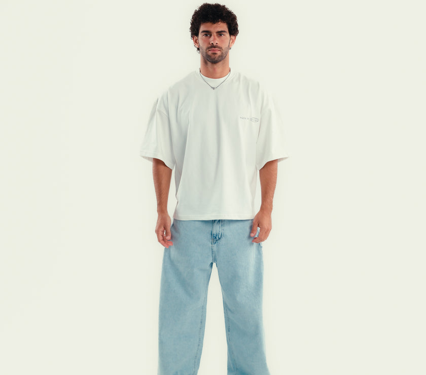 BAGGY DENIM – WASHED BLUE (unisex)