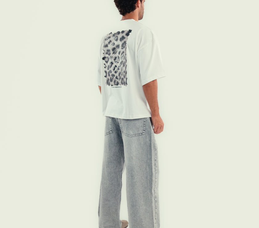 BAGGY DENIM – LIGHT GREY (unisex)
