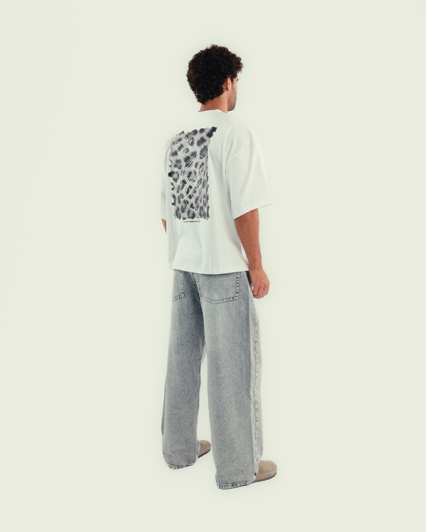 BAGGY DENIM – LIGHT GREY (unisex)