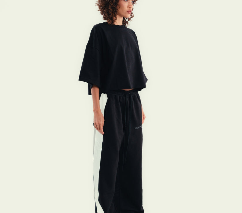 BIPOLAR TRACKS in Black (unisex)