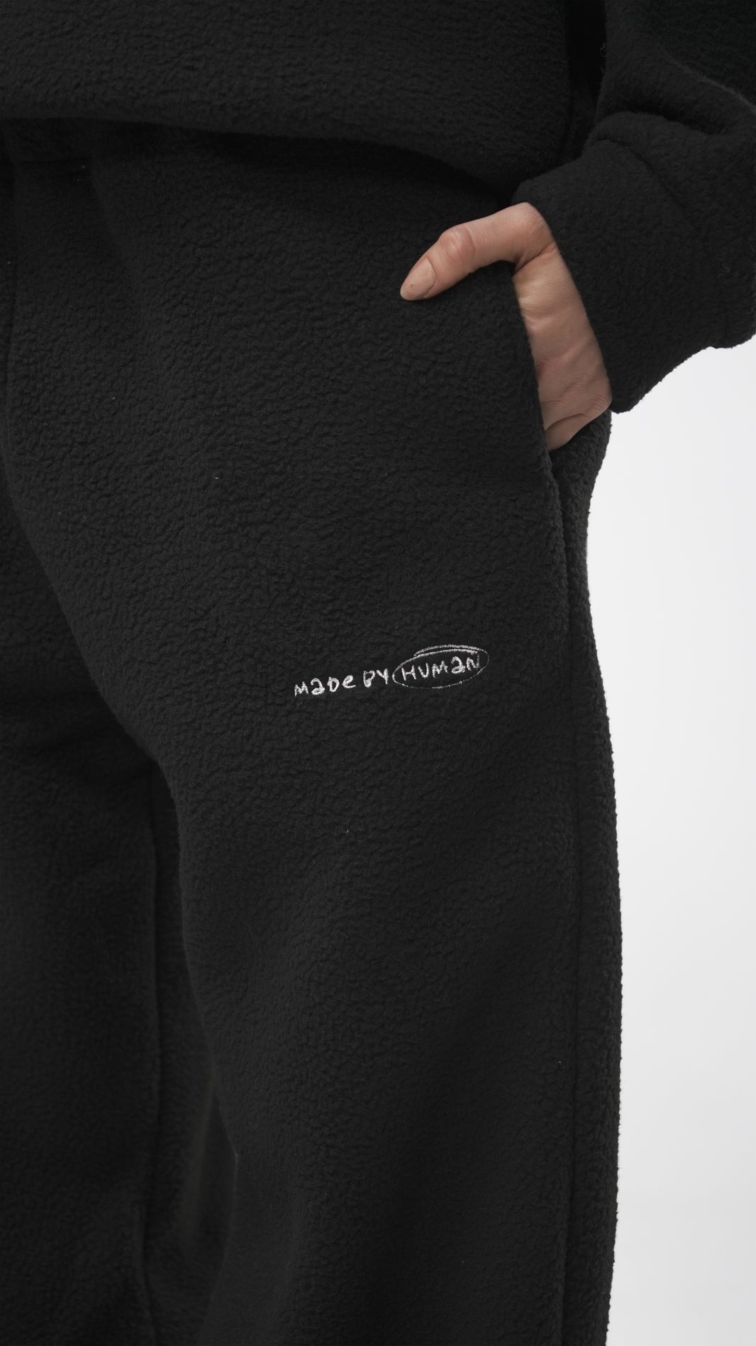 FLEECE 01 — PANT | Black