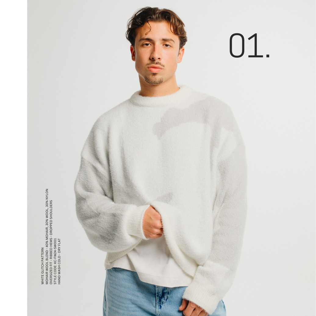 Pastel Horizon Mohair Crewneck (Unisex) Pastel Horizon Mohair Crewneck (Unisex)