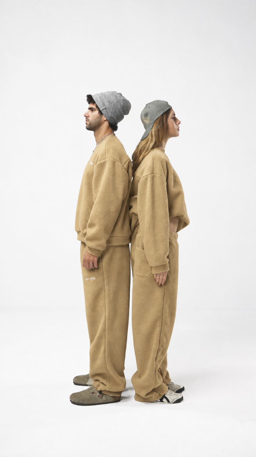 FLEECE 01 — PANT | Beige