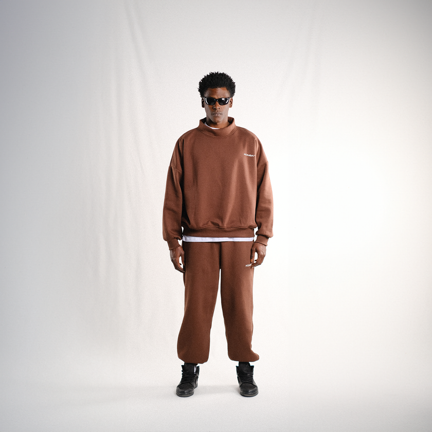 the 'ETERNAL' sweatpants in brown