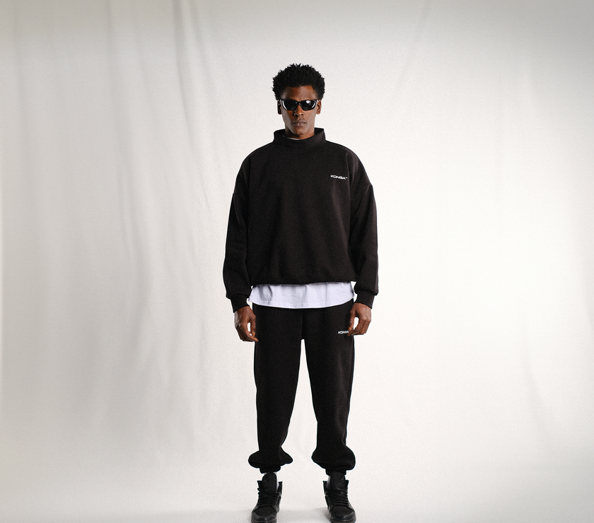 the 'ETERNAL' sweatpants in black