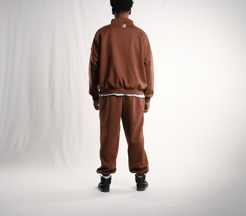 the 'ETERNAL' sweatpants in brown